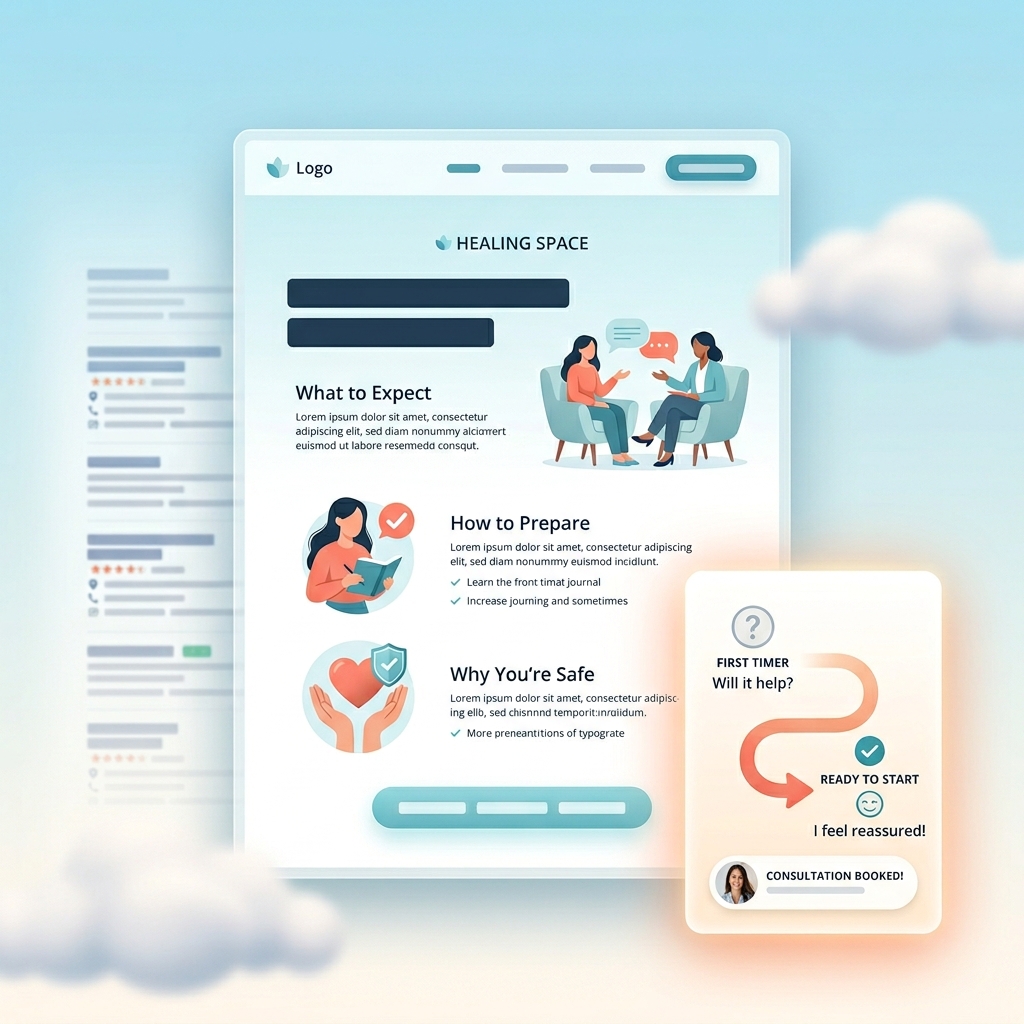 Reduce Hesitation From First Time Therapy Seekers