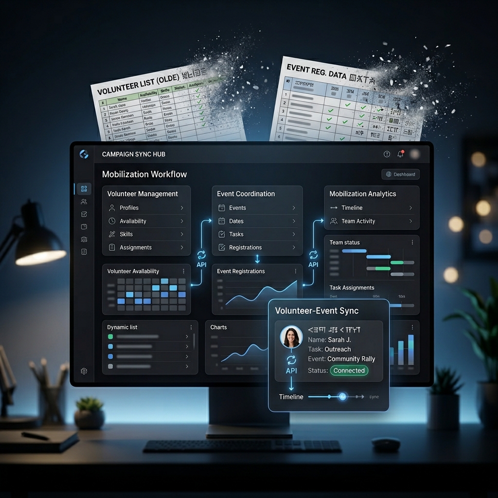 Volunteer and Event Integrations