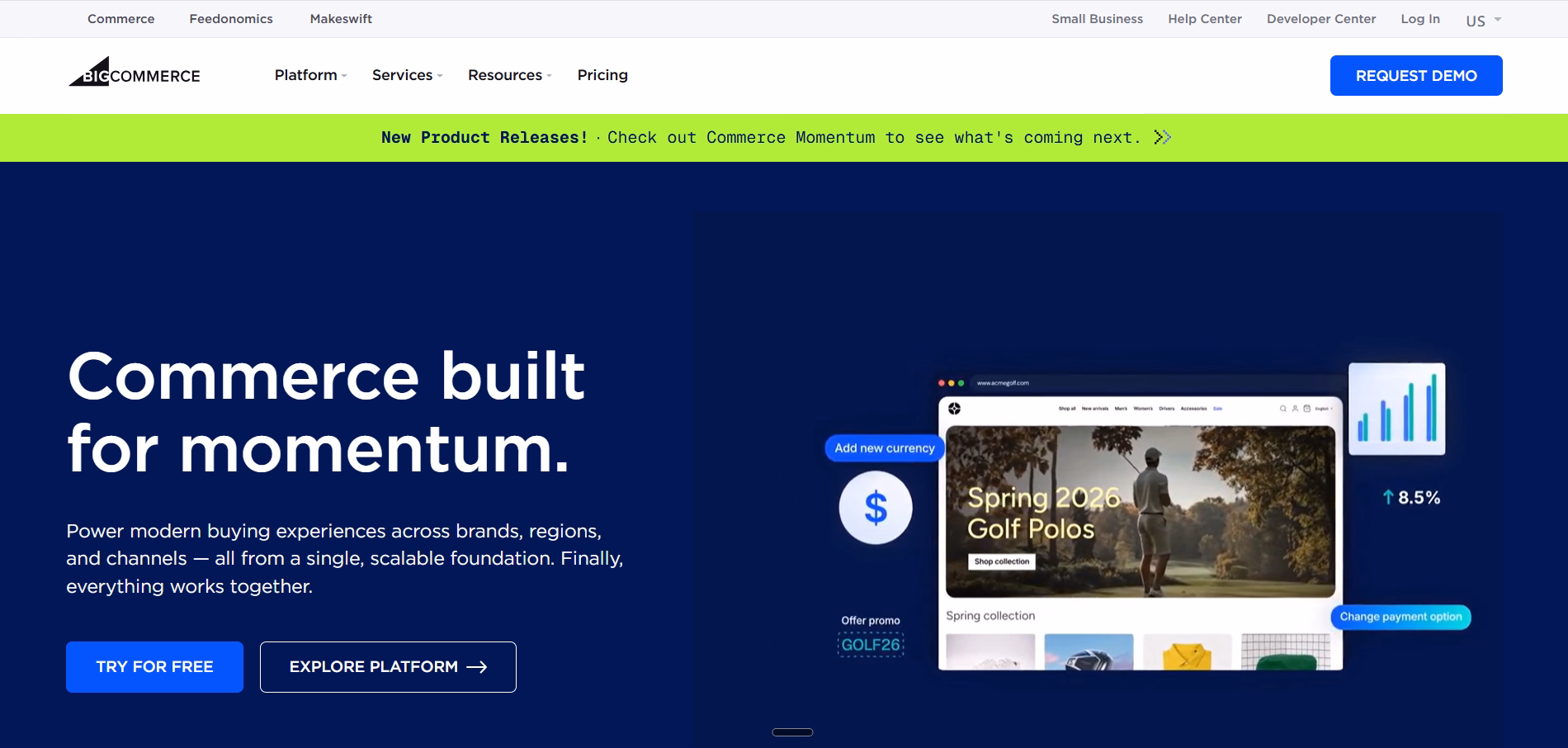 shopify alternative - bigcommerce