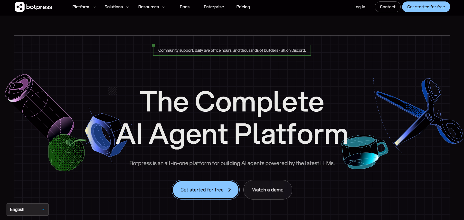 AI agent builder - Botpress