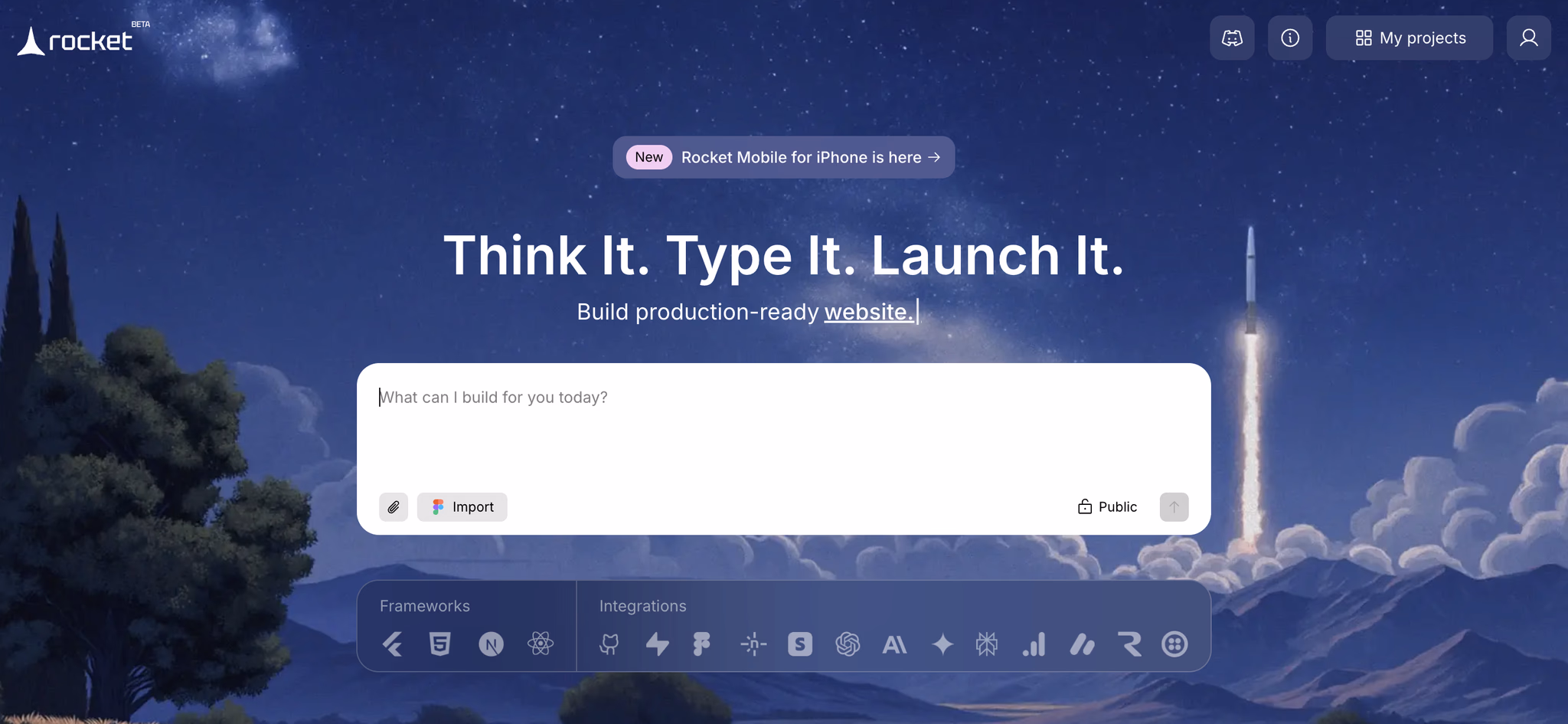 No-code app builder - Rocket.new