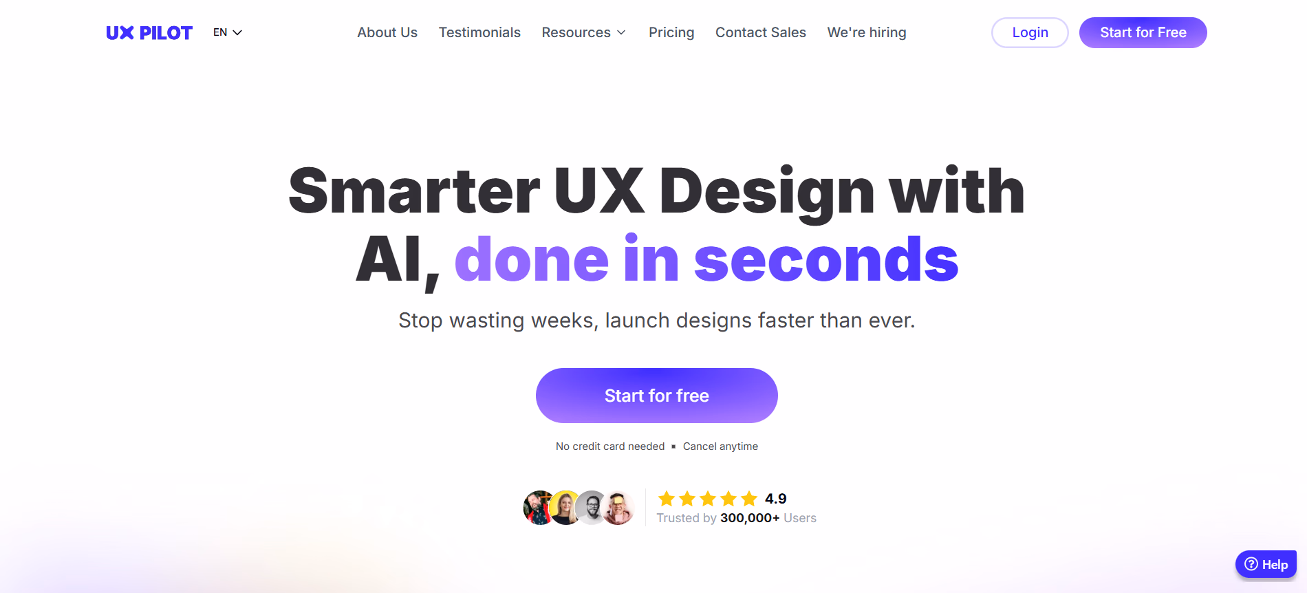 ai tool for ui design - UX pilot