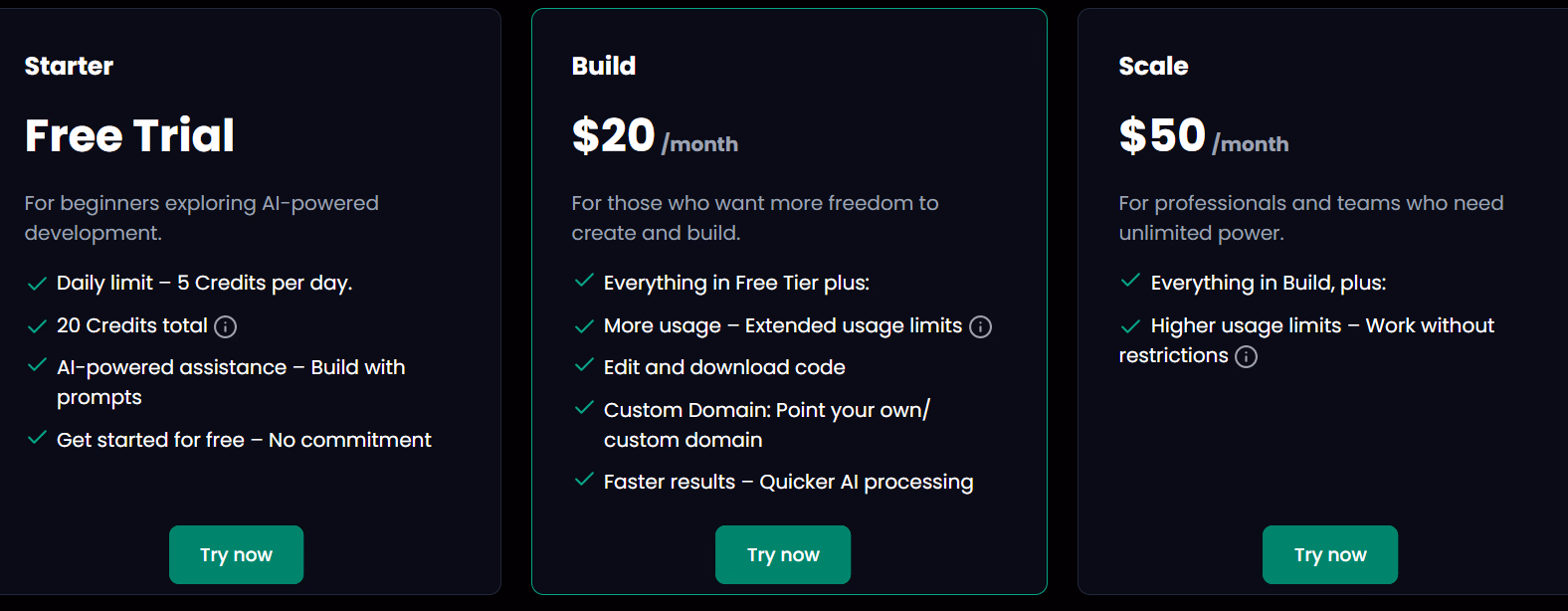 Vitara ai pricing plan