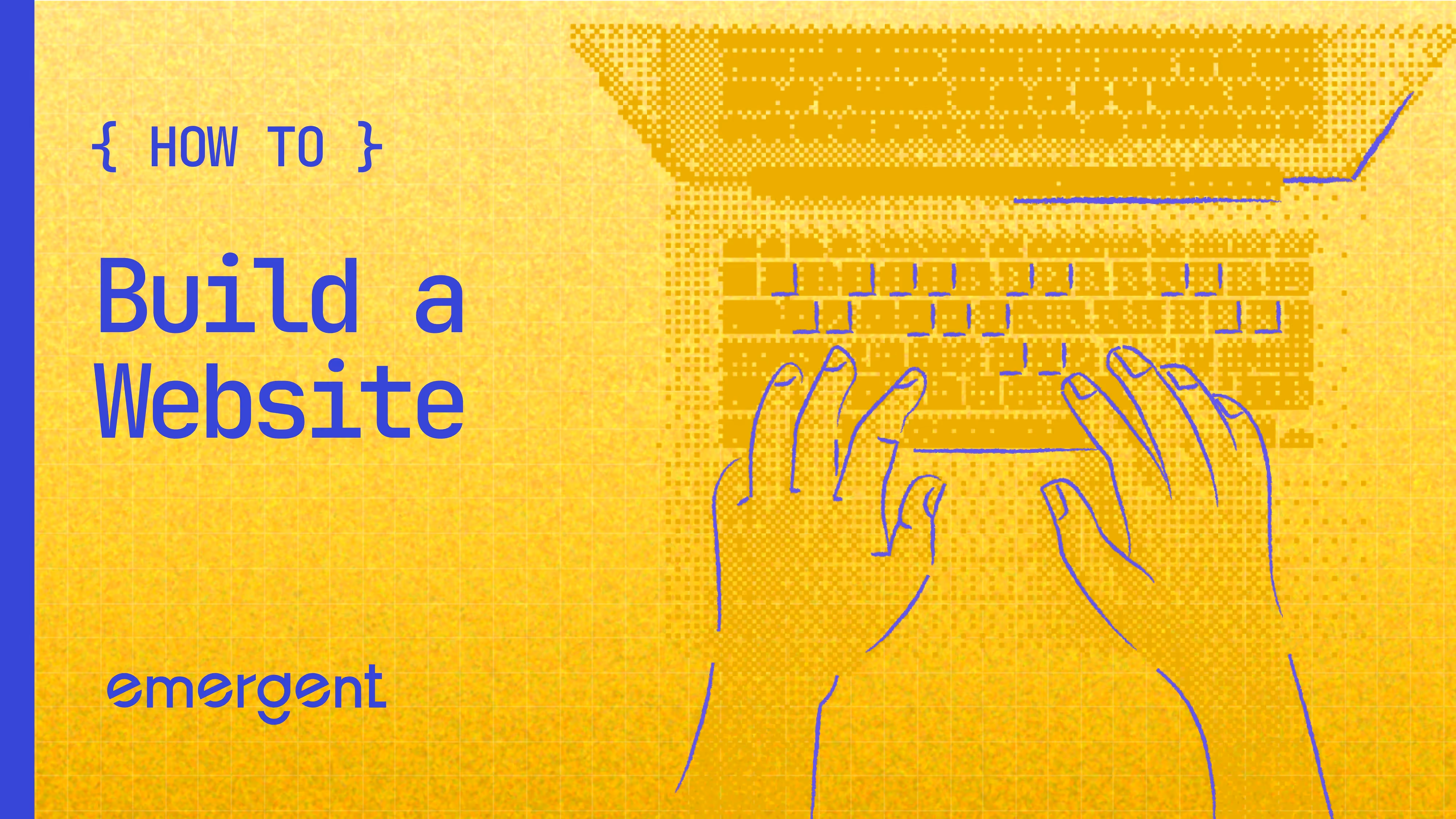 how to build a website?