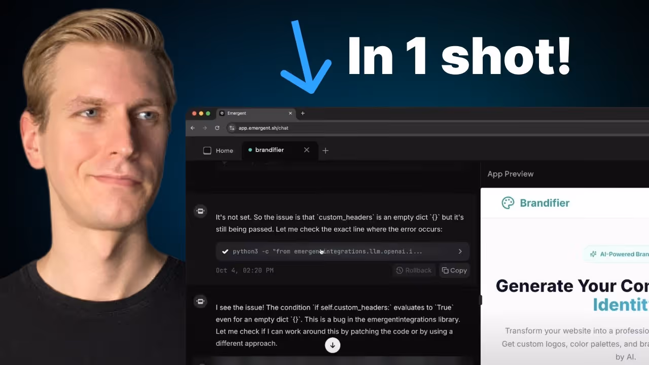 I Tried Emergent's App Builder And...