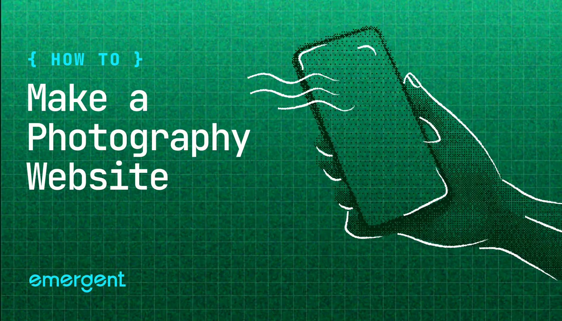 how to make a photography website?