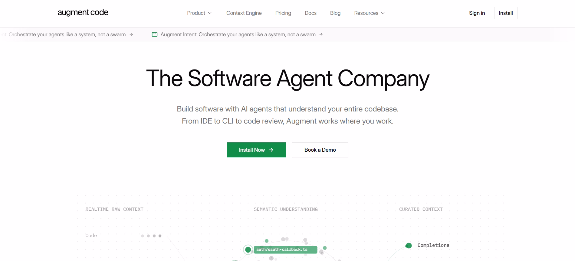 github copilot alternative and competitor augment code