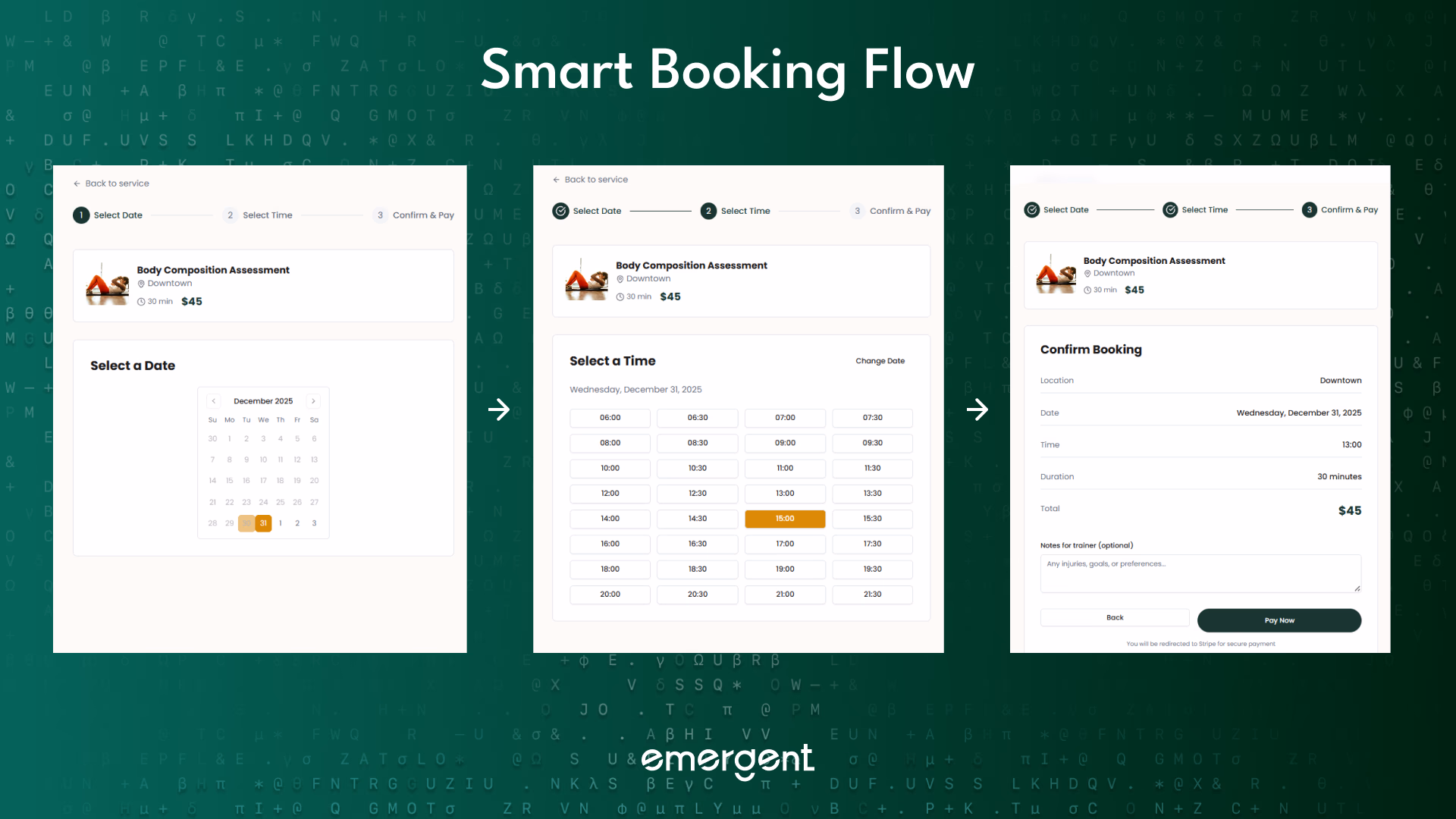 Smart Booking Flow
