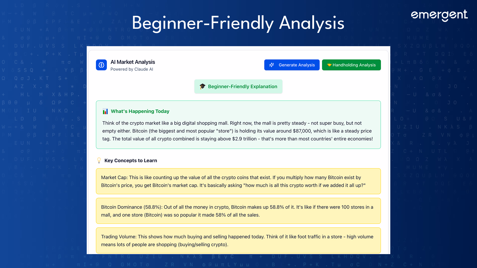 Beginner Friendly Analysis