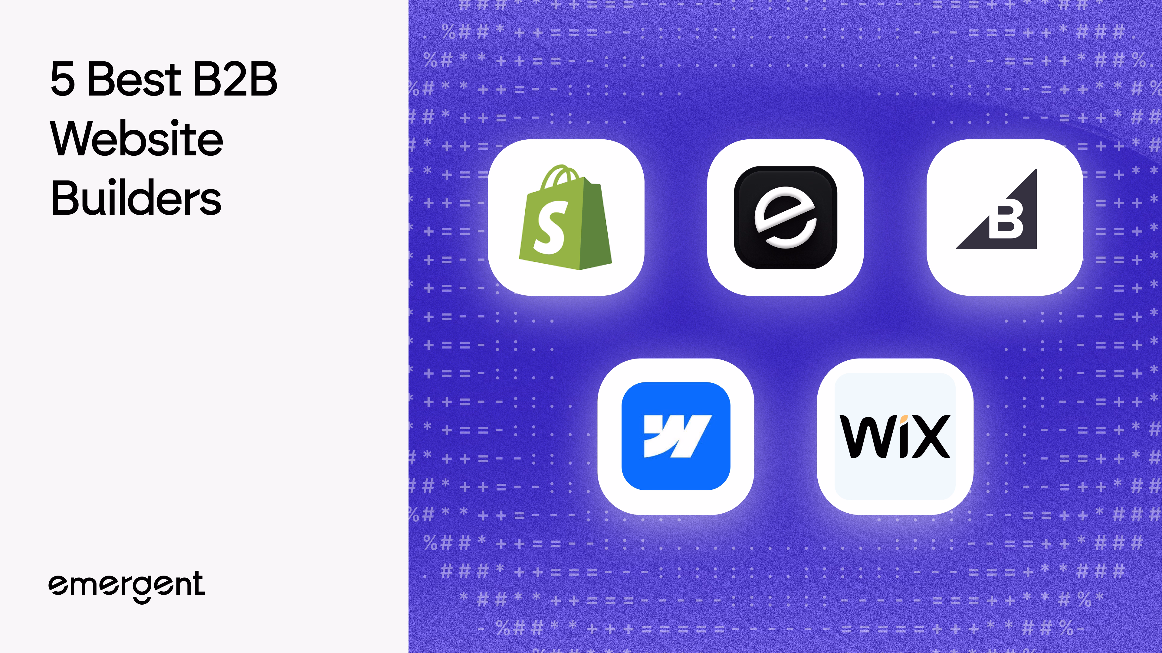 best b2b website builders