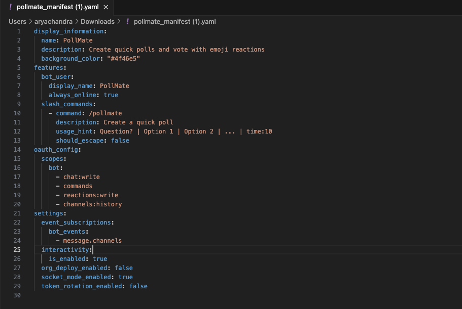slack quick setup