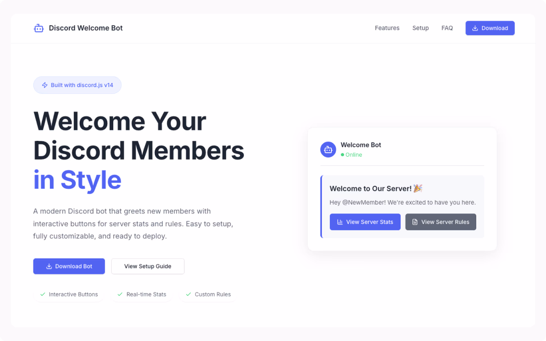 review and generate project