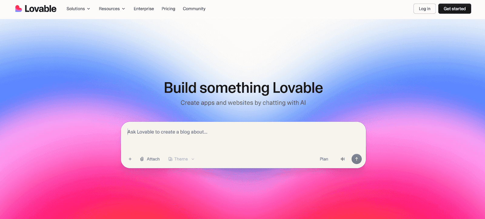 bolt alternative and competitor - Lovable