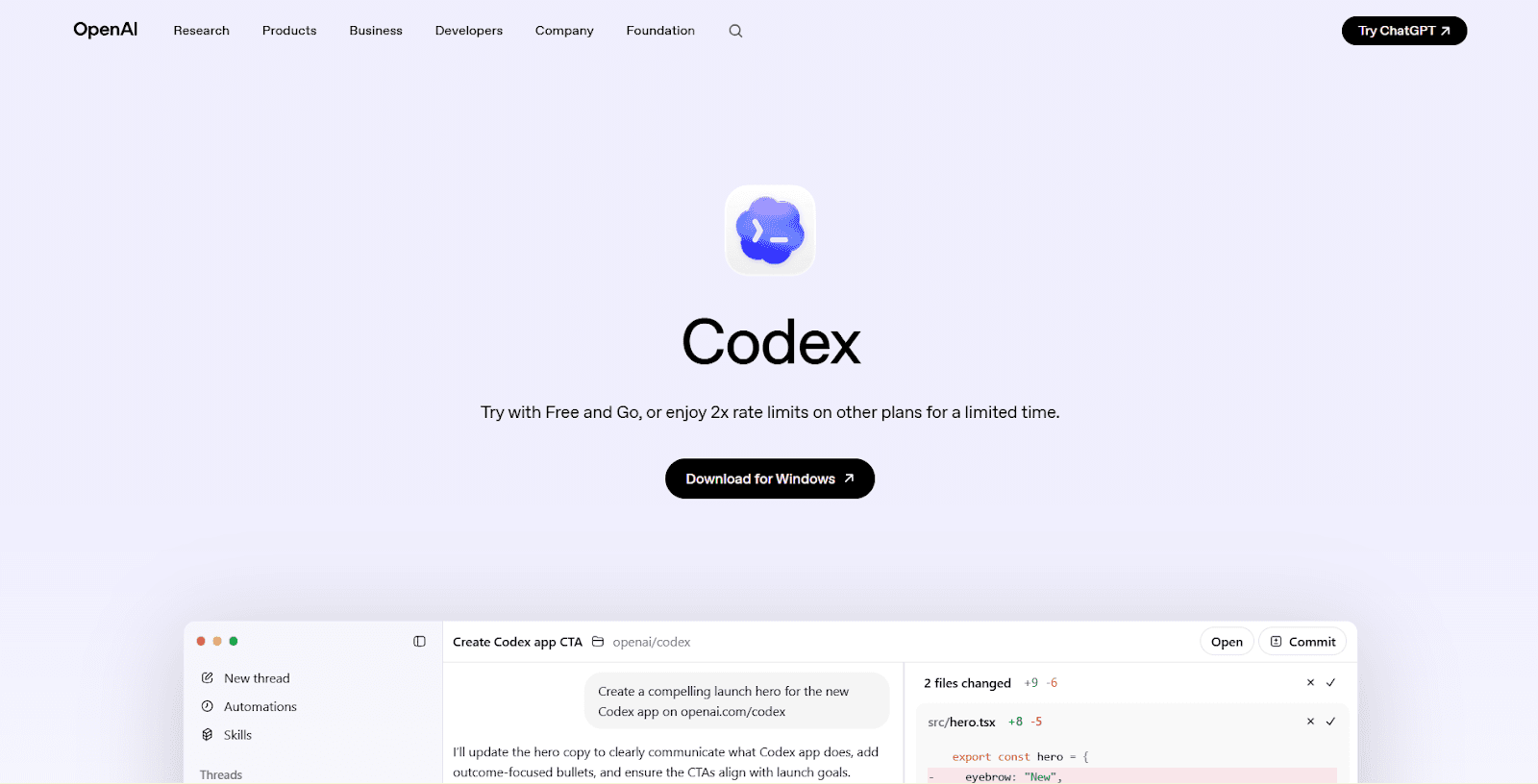 Chatgpt advanced features Codex, autonomous coding agent