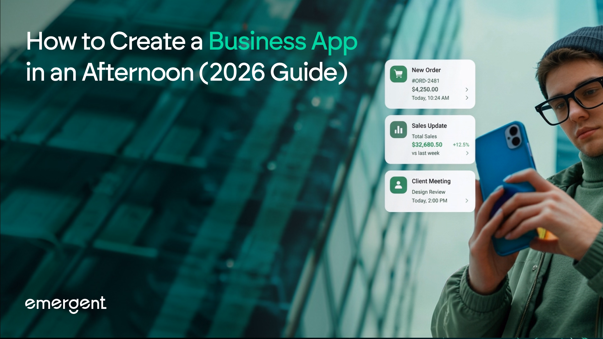 how to create a business app