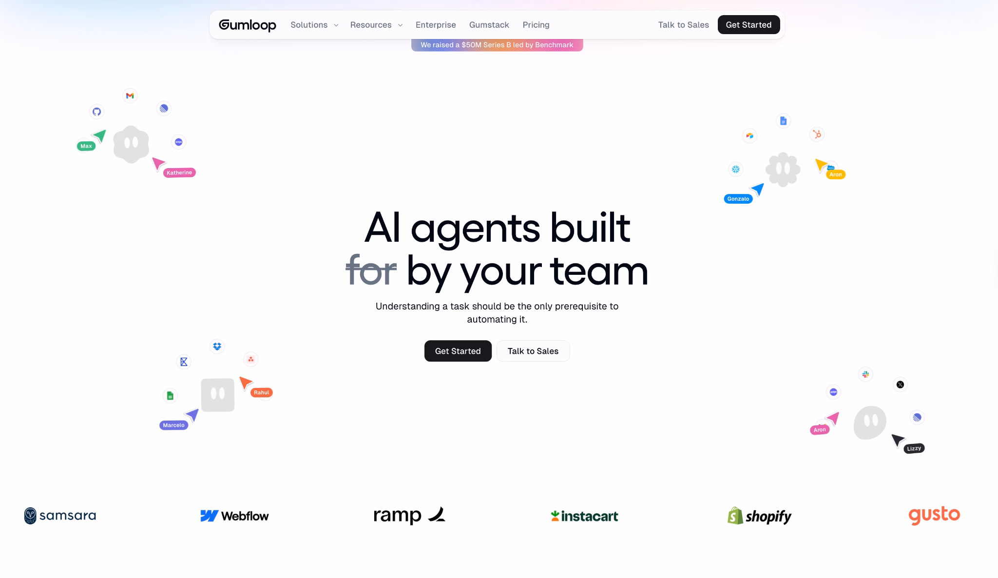 ai agent for business gumloop