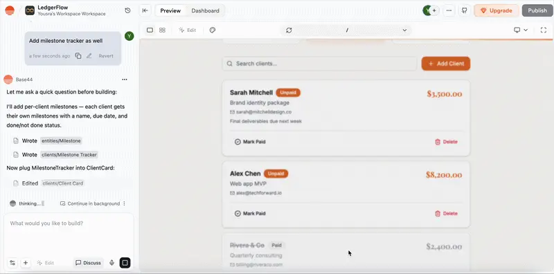 base44 features and highlights