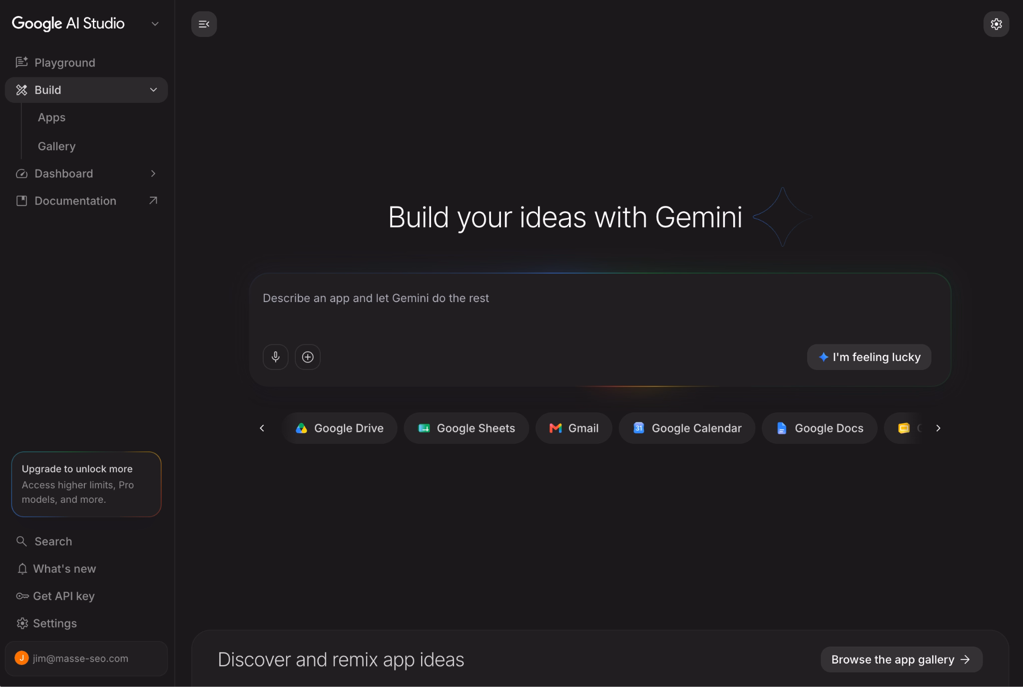 ai app building tool google ai studio 