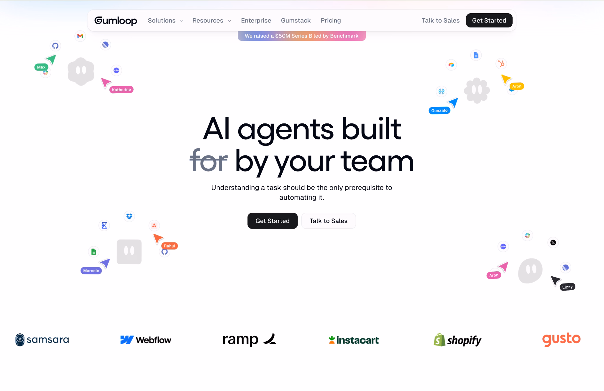 ai agent builder gumloop