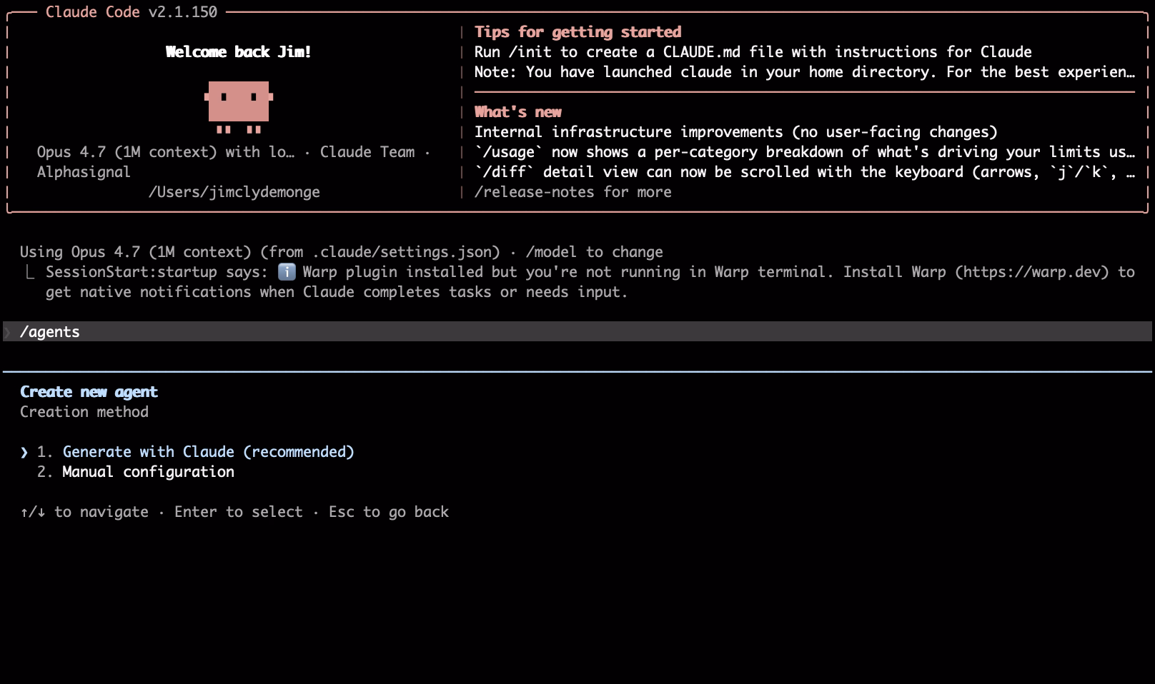 ai agent builder claude code