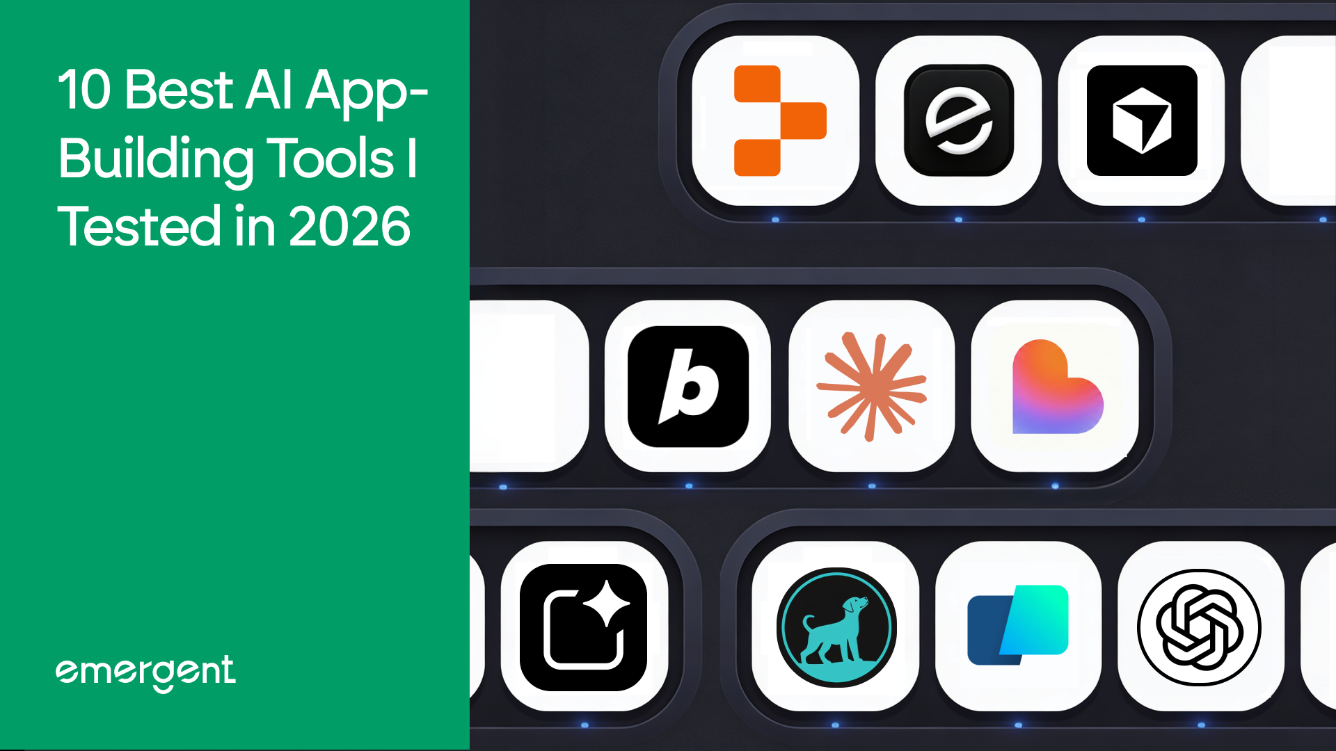 best ai app building tools