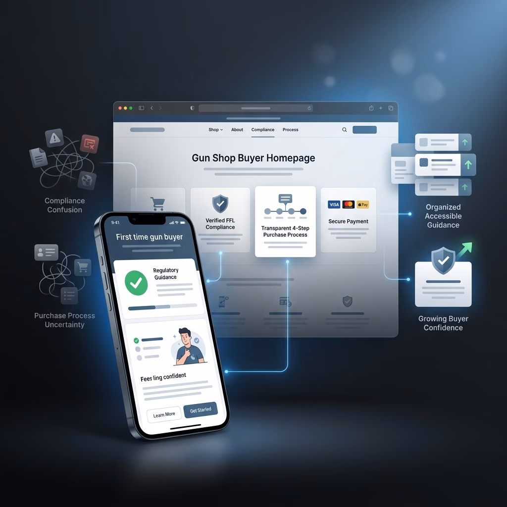 Customers buy where the process feels trustworthy