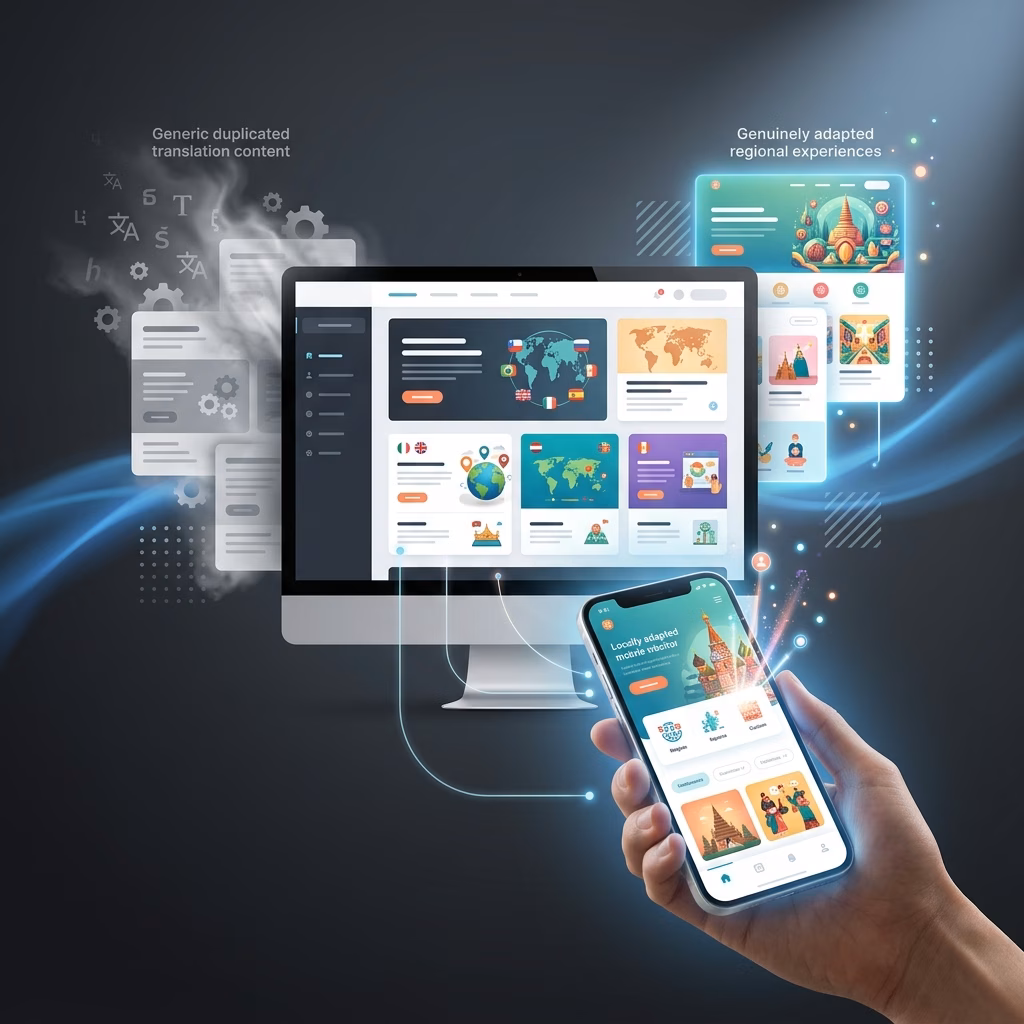 Buyers convert when the site feels native