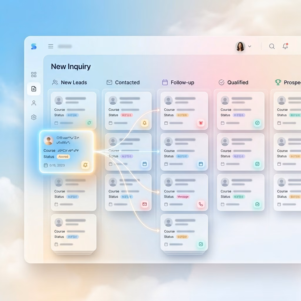 Hesitant prospects start the first module