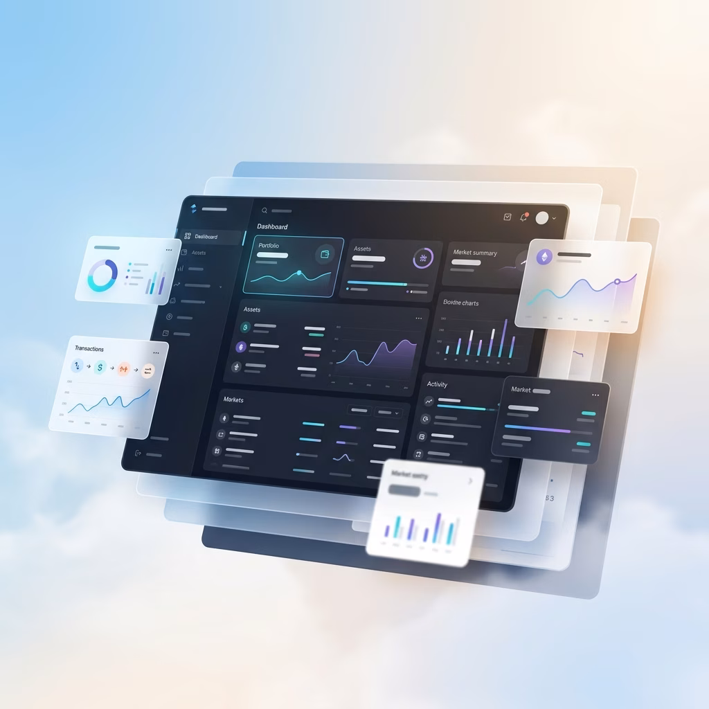Market data that updates live
