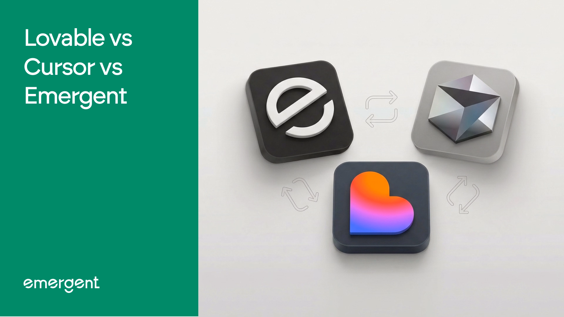 lovable vs cursor vs emergent