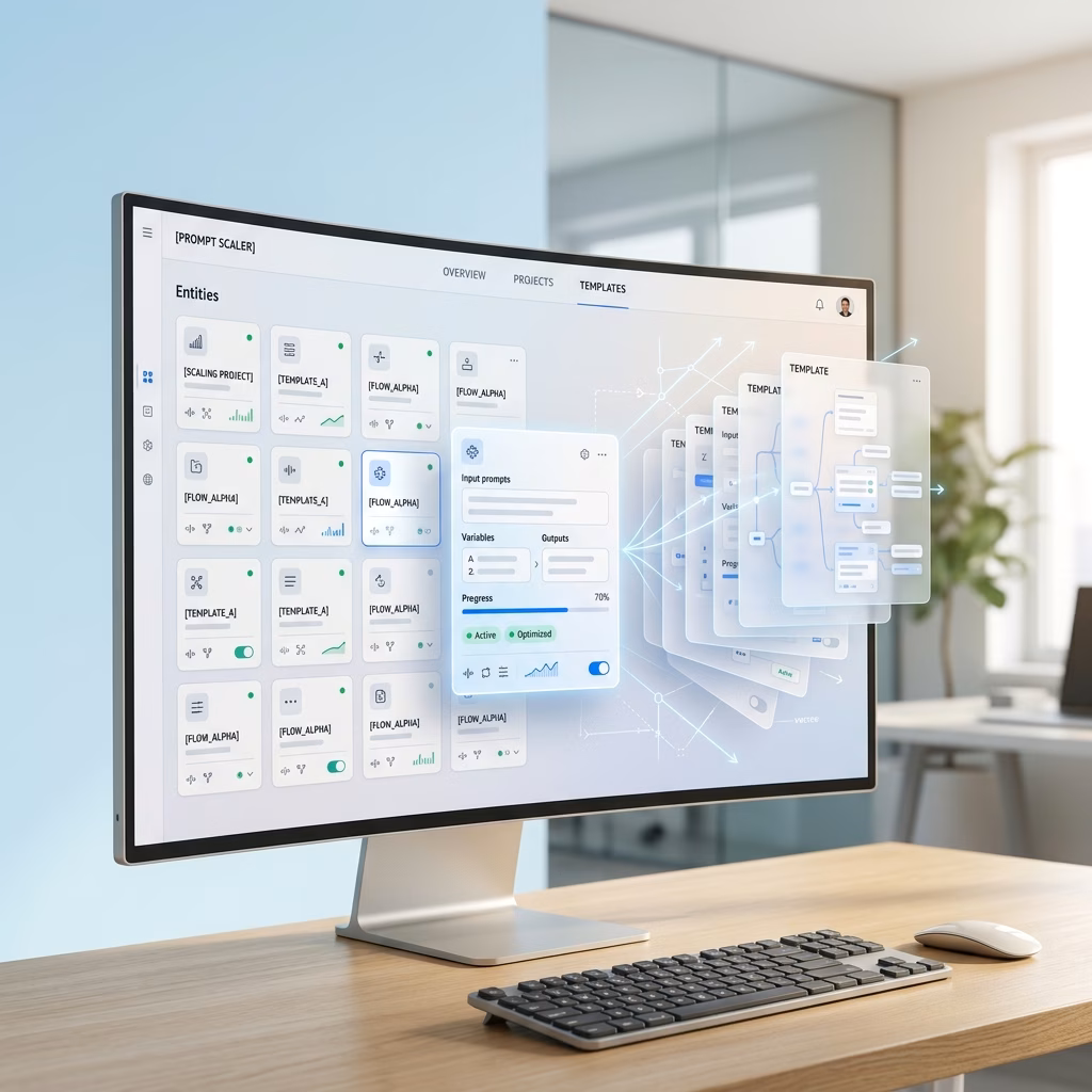 Automation described, not hand-coded