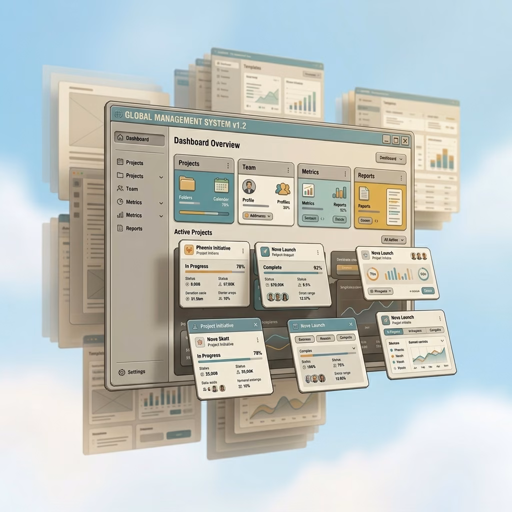 Retro looks with working forms