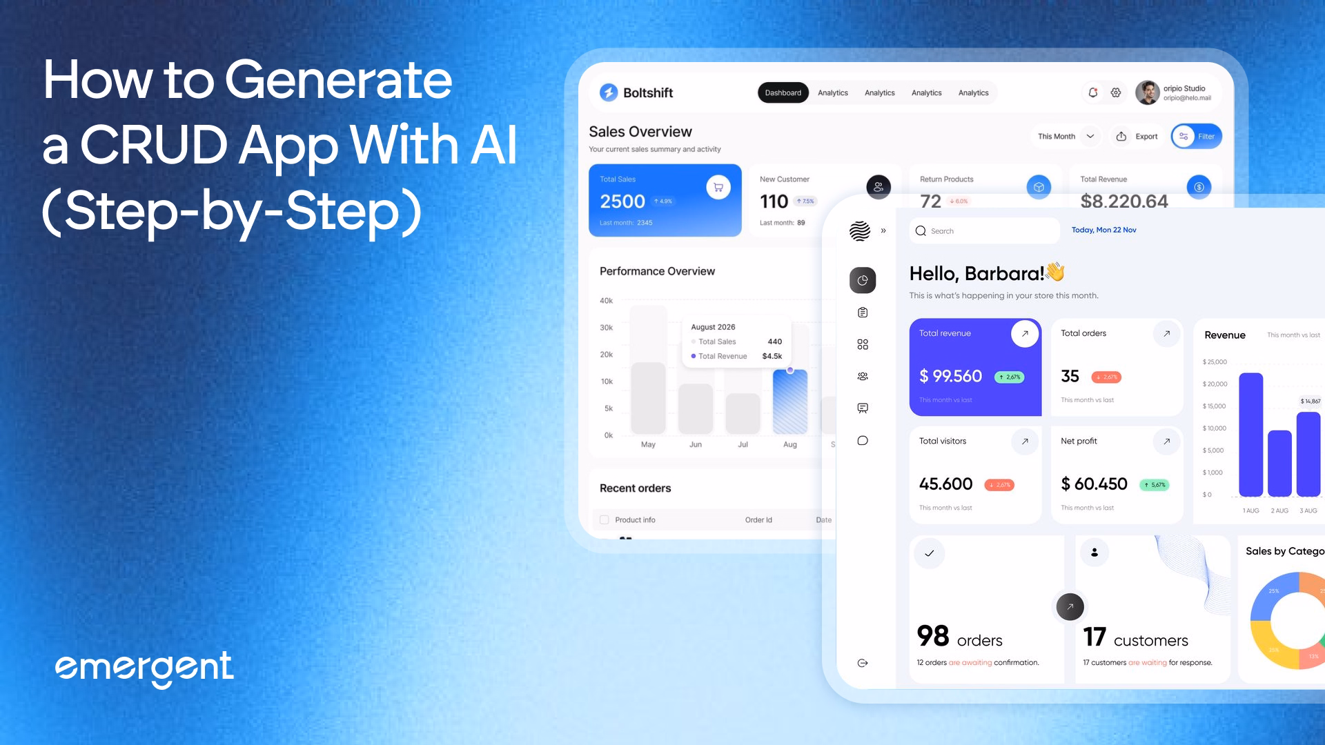 How to Generate a CRUD App With AI 