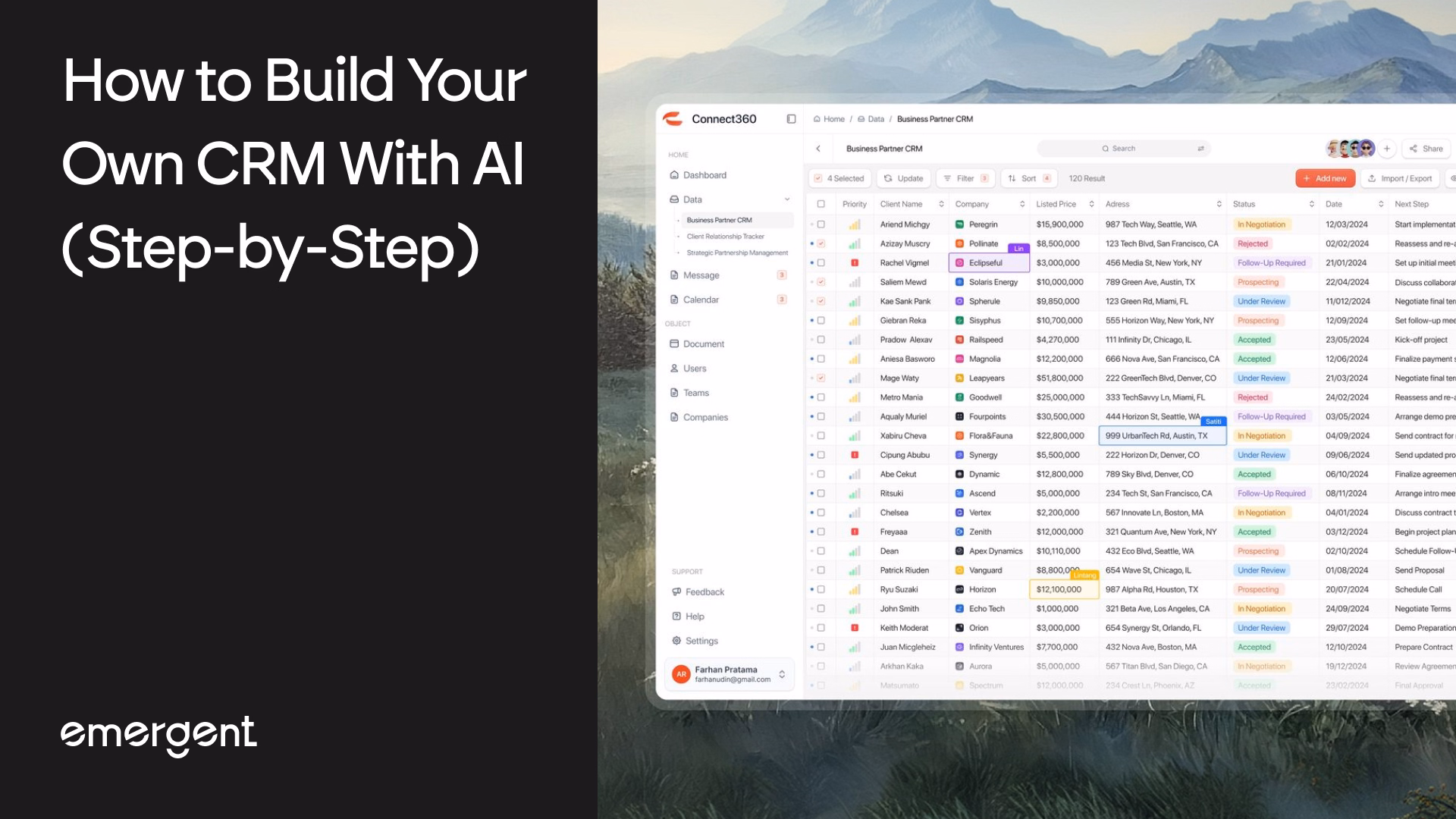 How to Build Your Own CRM With AI
