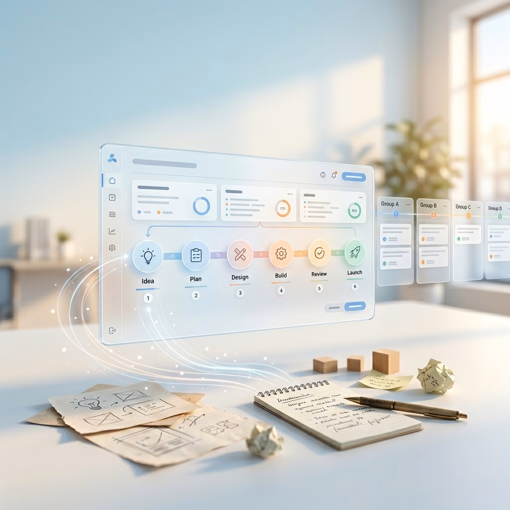 Grid templates erase the curation
