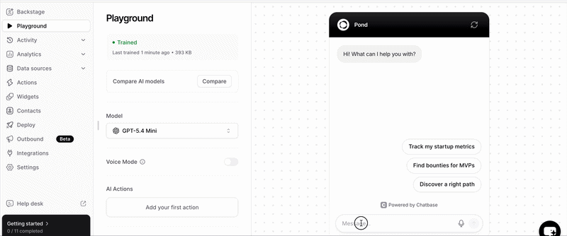 faq and knowledge base support with chatbase best for saas and e commerce brands