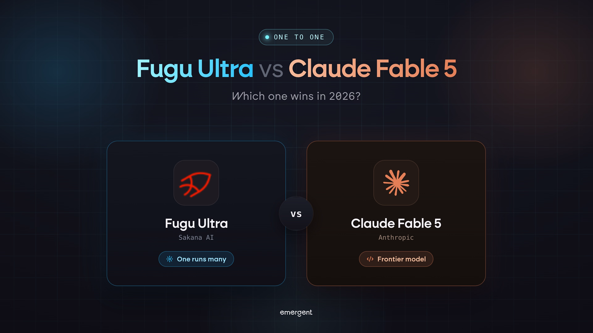 sakana fugu ultra vs fable 5