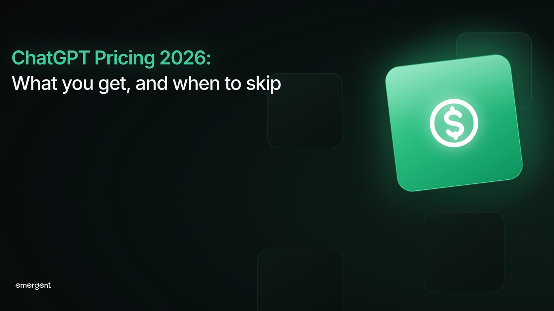 chatgpt pricing