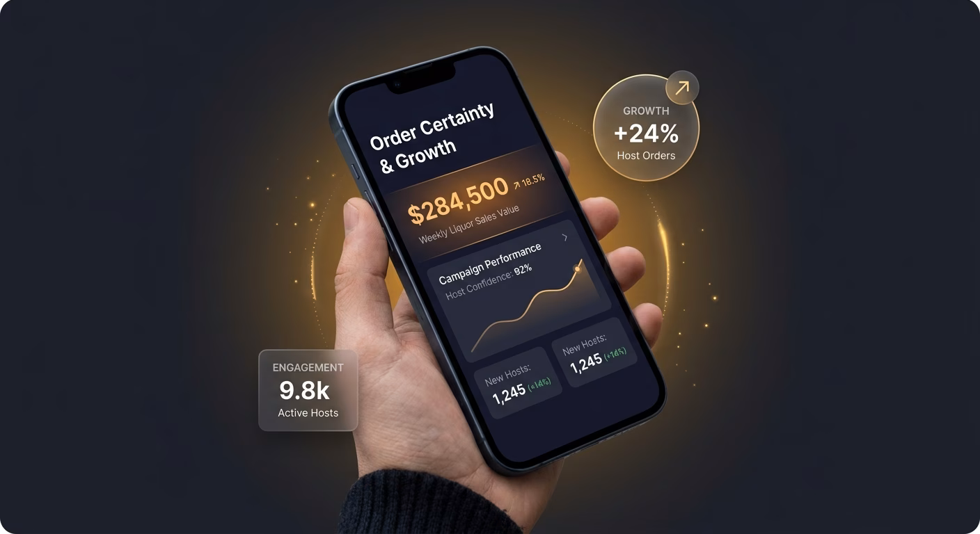 Hosts Order With Total Certainty