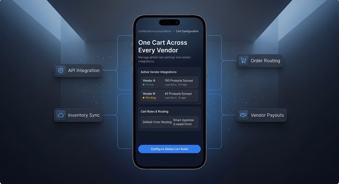 One Cart Across Every Vendor