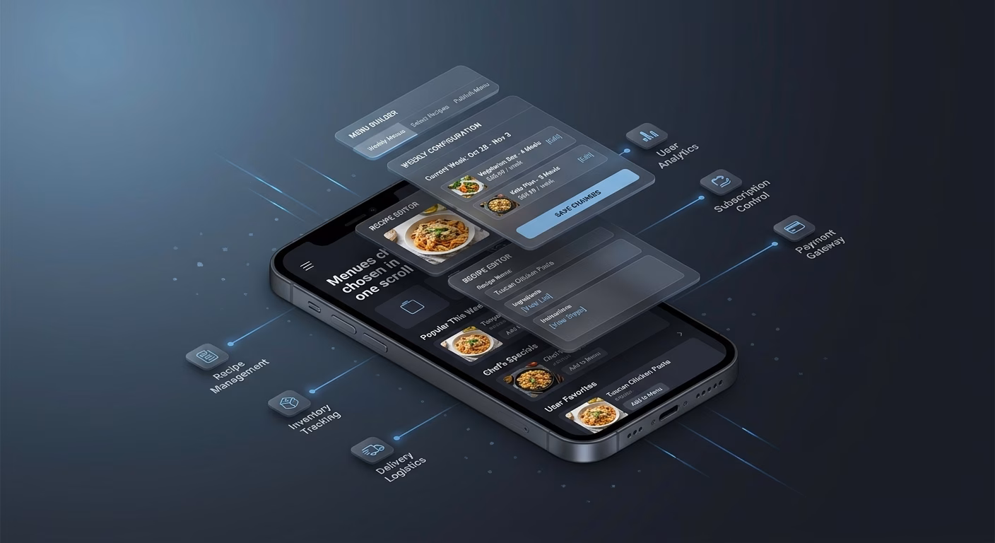 Menus Chosen In One Scroll