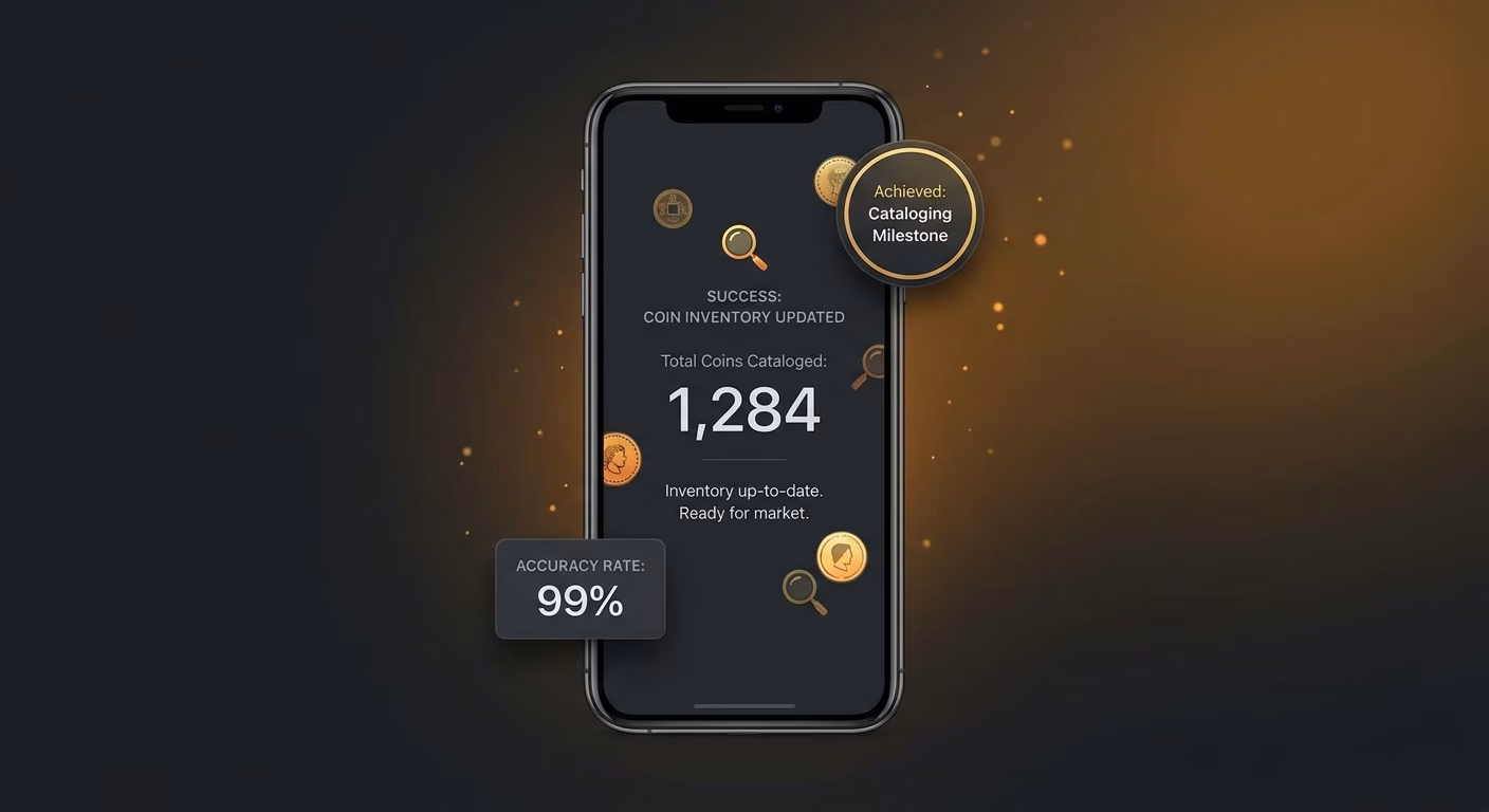 Every Coin Cataloged The Moment It Lands