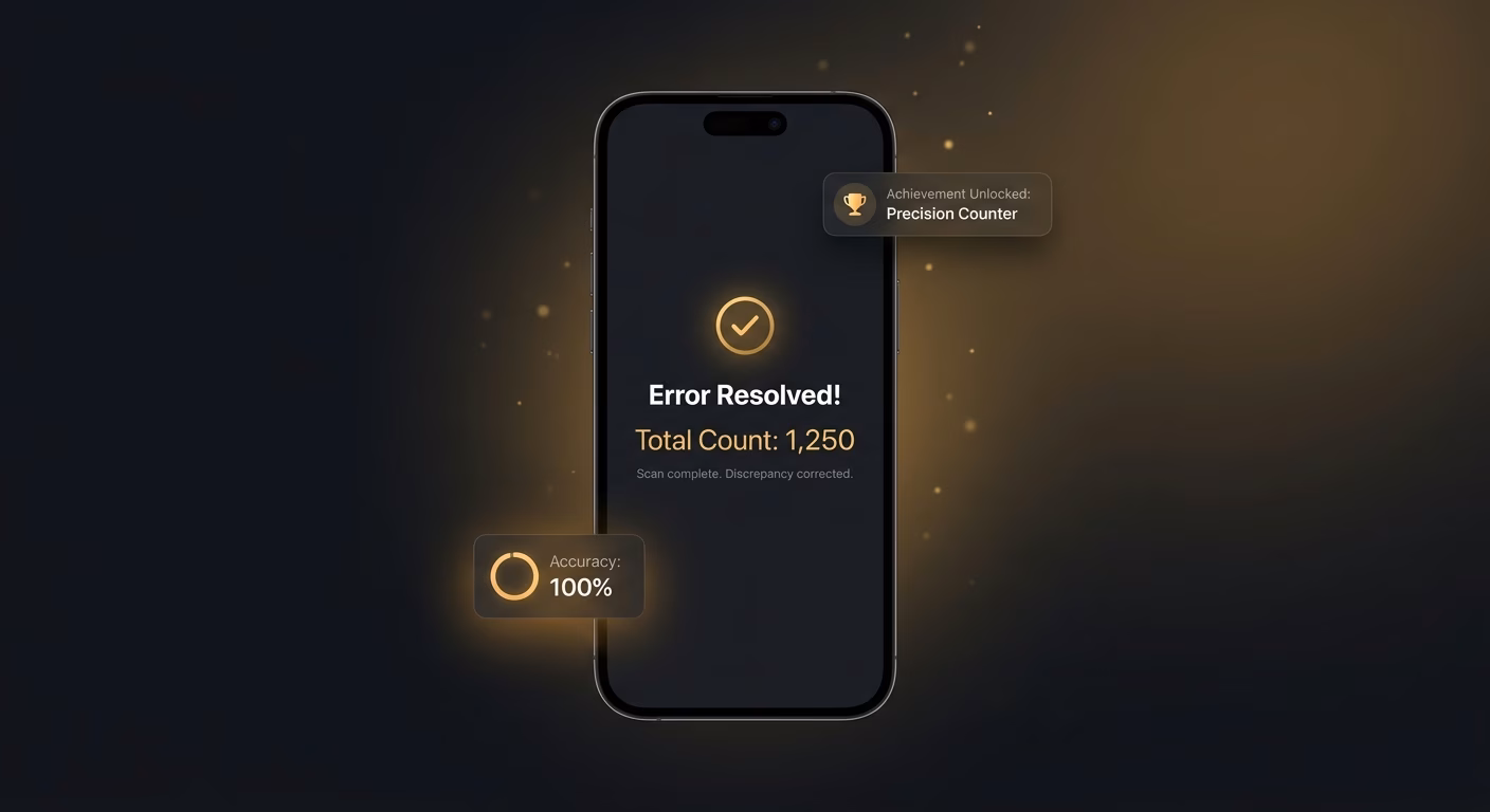 A Scan That Ends The Counting Error