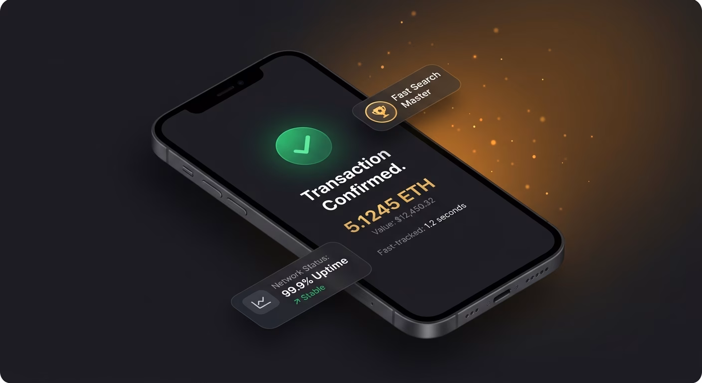 Search That Returns The Right Transaction Fast