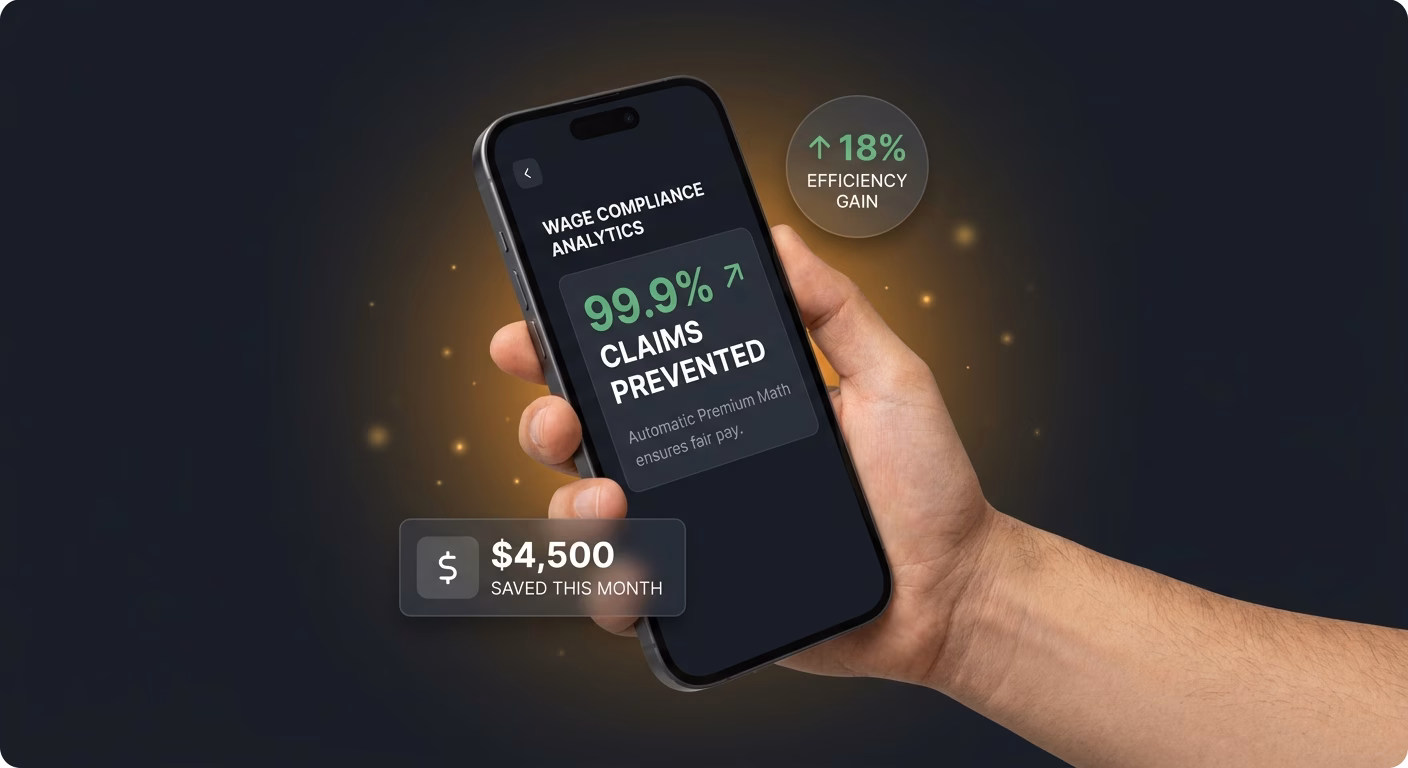 Automatic Premium Math Prevents Wage Claims