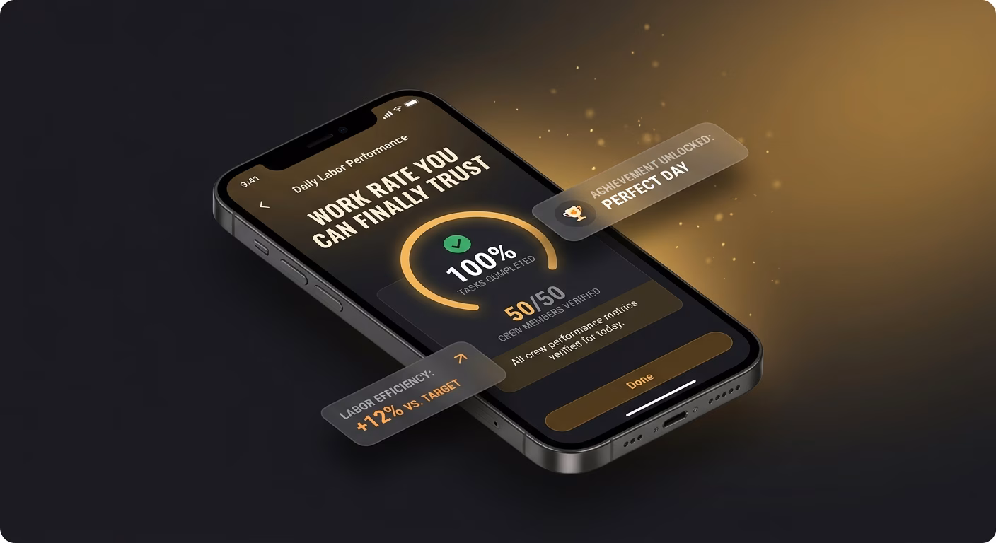 Work Rate You Can Finally Trust