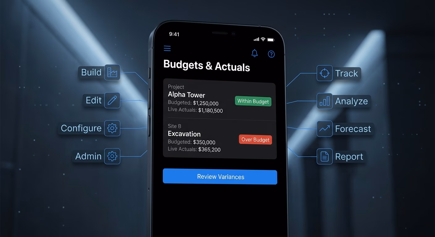 Budgets Watched Against Live Actuals