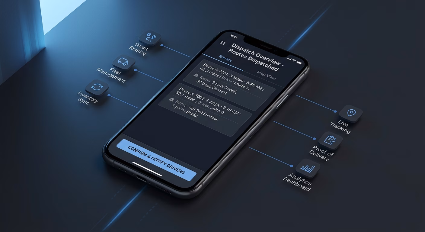Routes Dispatched In Smart Sequence