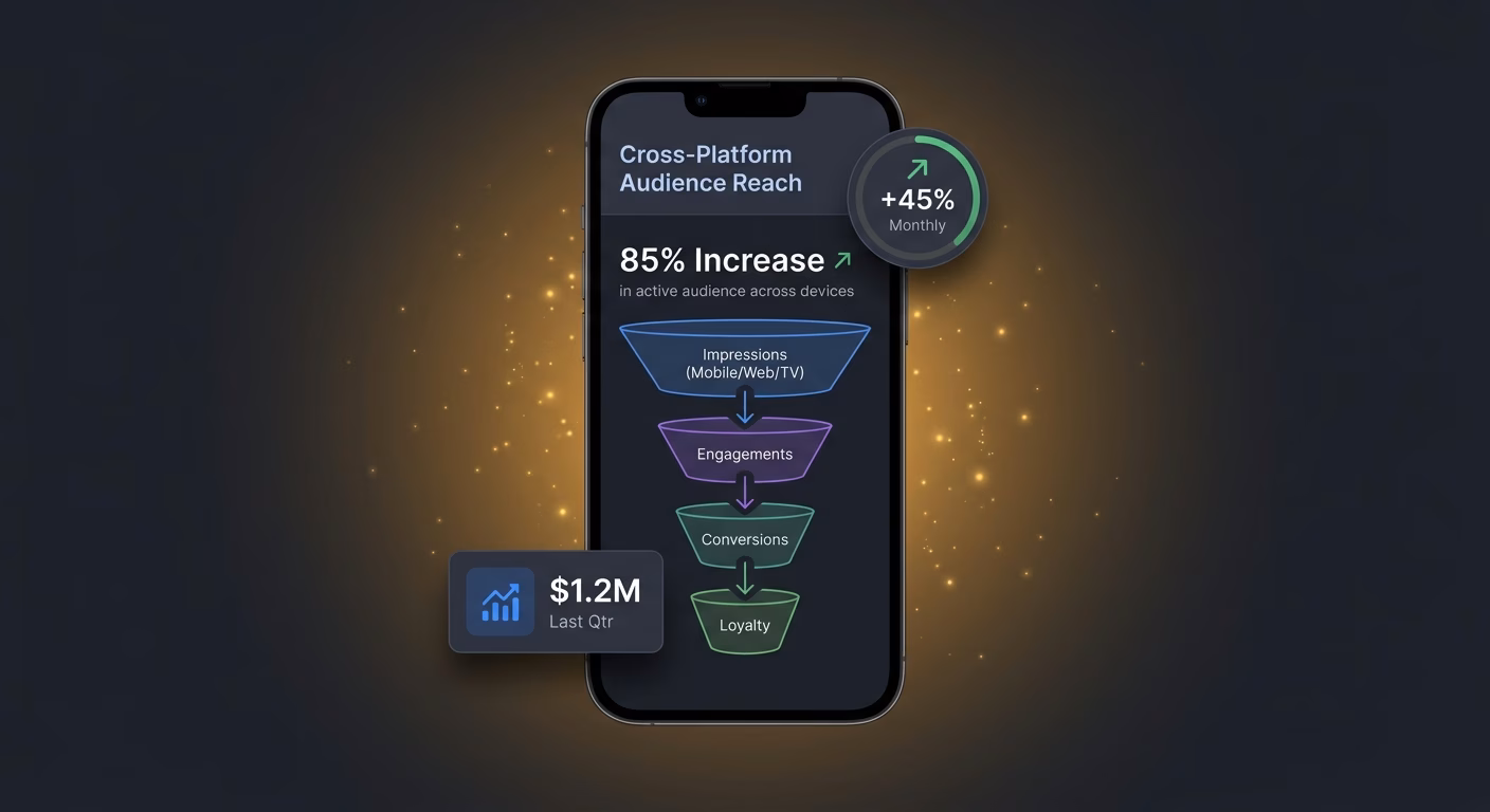Reaching Every Screen Widens The Audience Fast