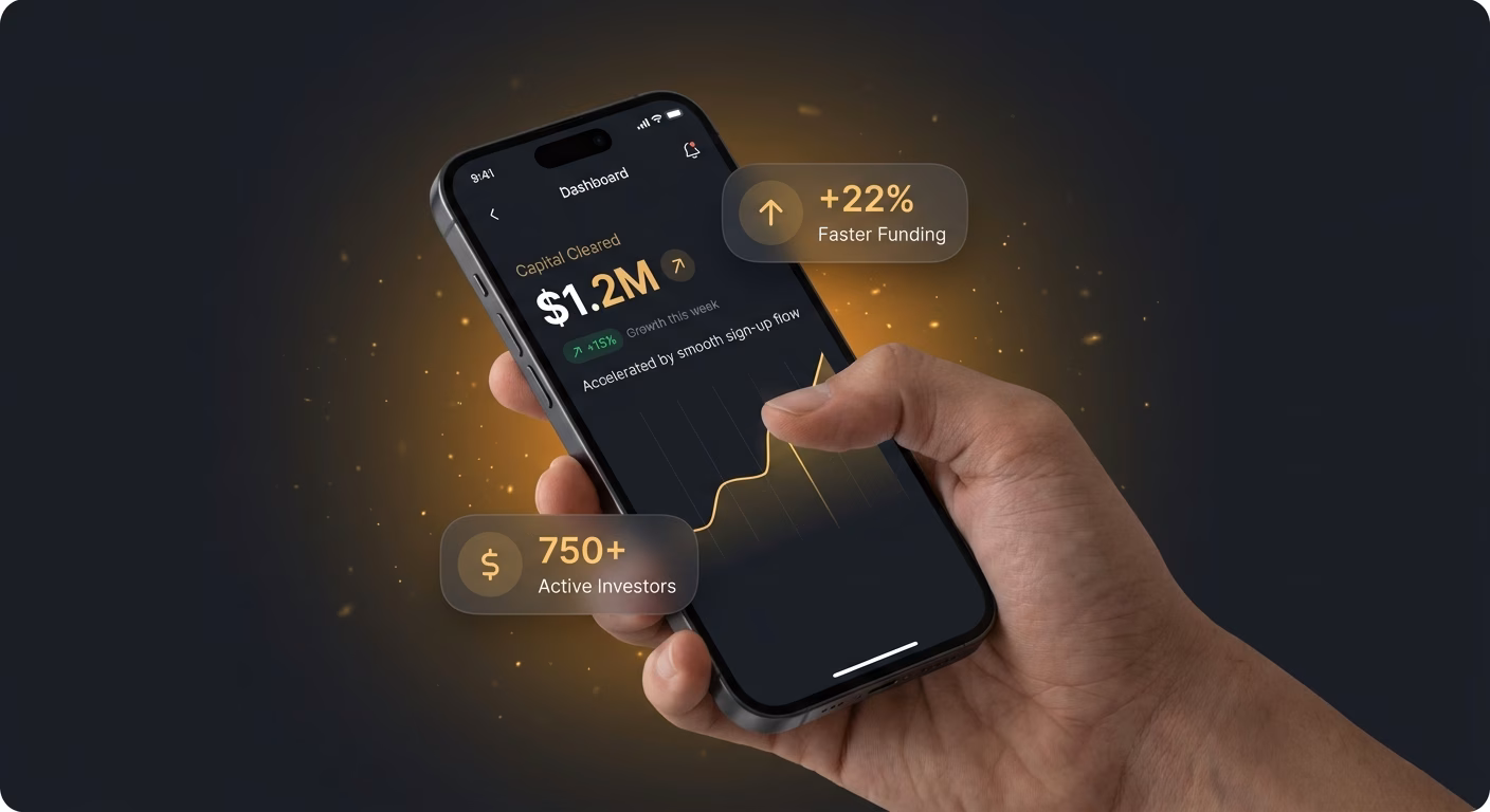 Smooth Sign-up Clears Capital Faster
